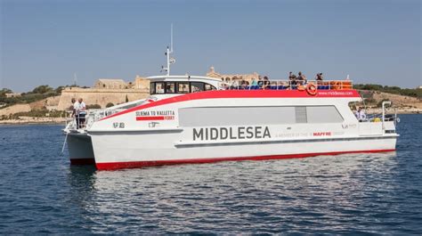 ferry valletta to 3 cities